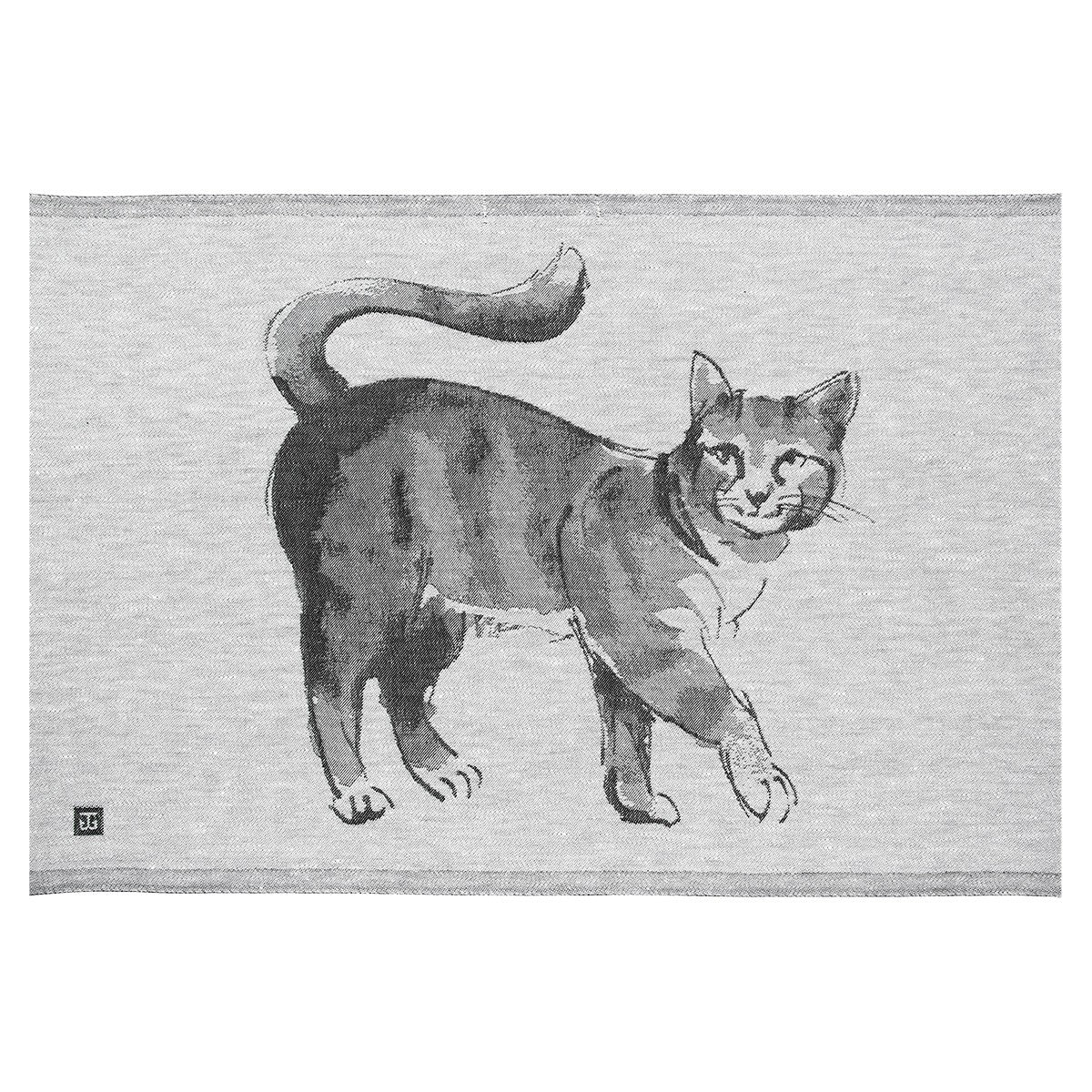 Lapuan Kankurit x Teemu Jarvi Kissa White / Black Tea Towel
