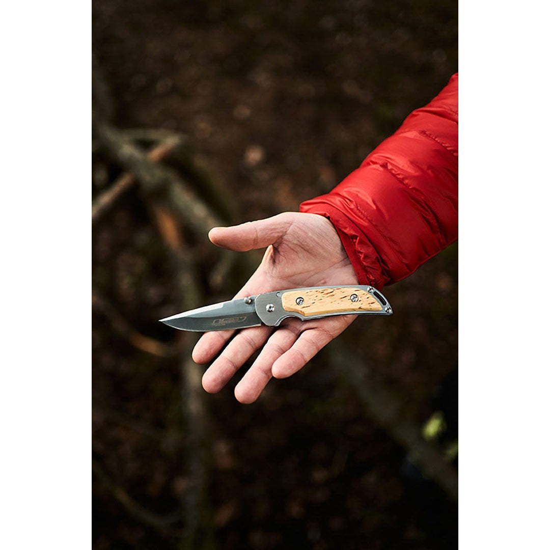 Marttiini MFK Curly Birch Folding Knife