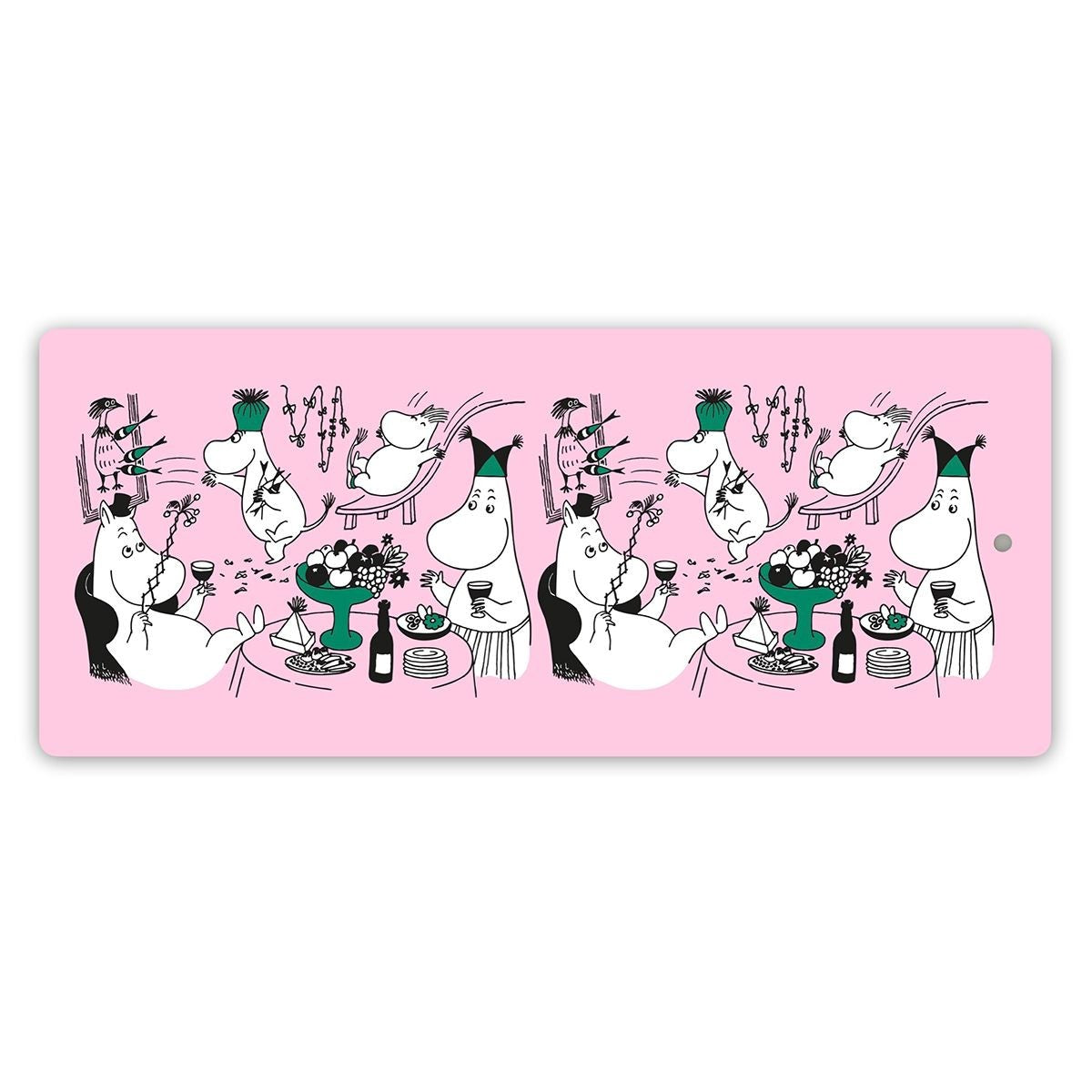 Moomin 80th Anniversary Pink Serving Board