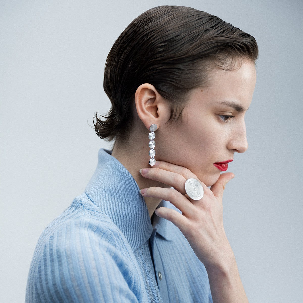 Kalevala Kosmos 5-Piece Silver Earrings