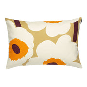 Marimekko Unikko Caramel / Orange / Off White Lounge Pillow