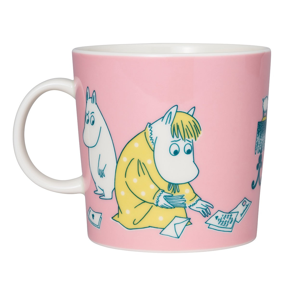 Arabia Moomin ABC Pink Mug - Y