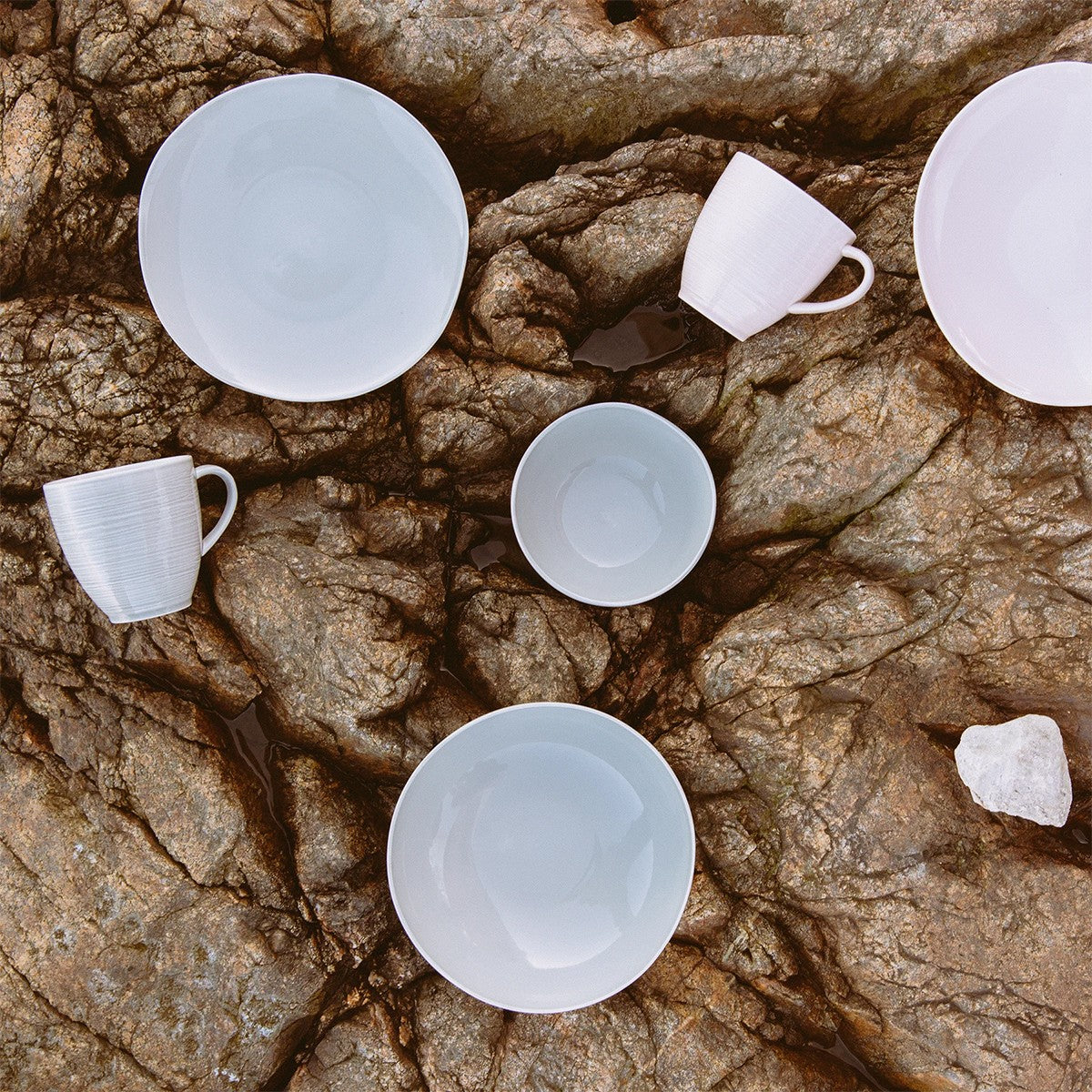 Pentik Kallio White Dessert Plate