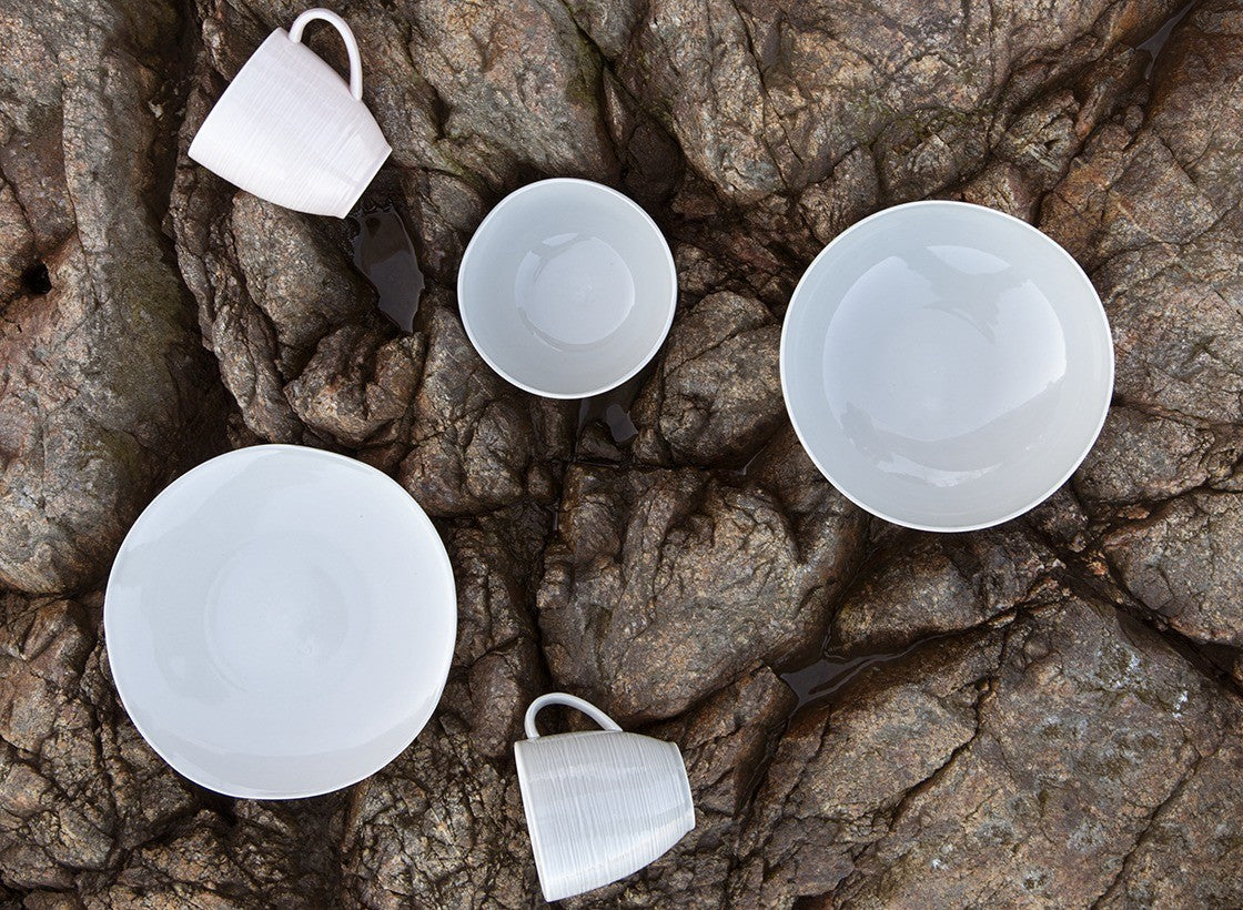 Pentik Kallio White Salad Plate