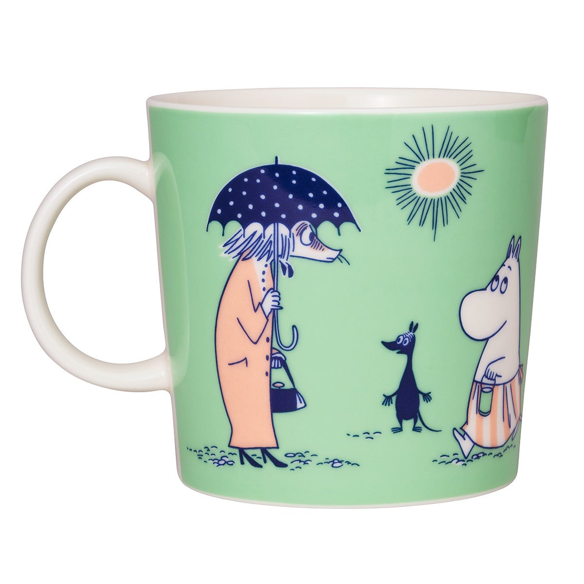 Arabia Moomin ABC Green Mug - I