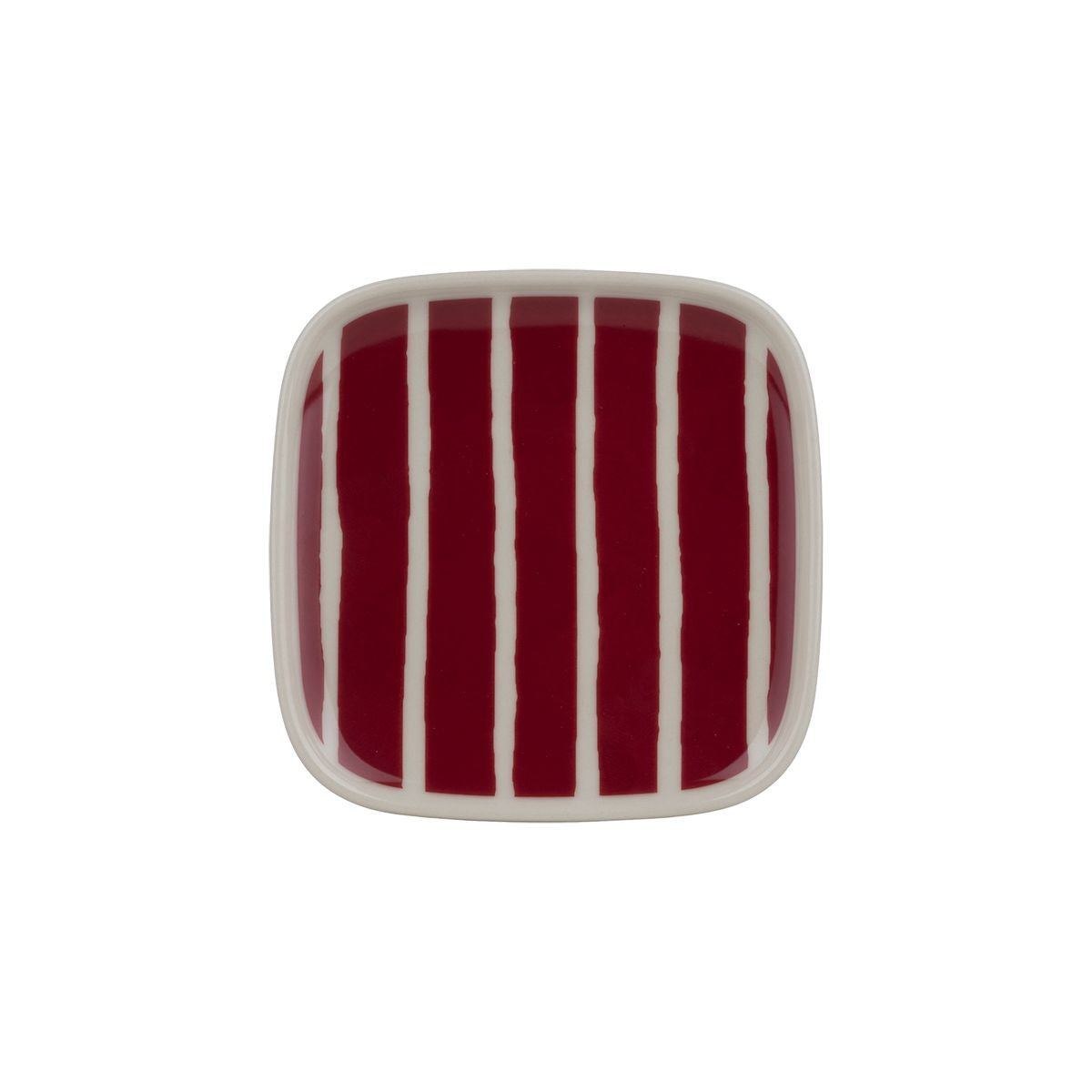 Marimekko Piccolo Dark Red / Sand Mini Plate