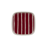 Marimekko Piccolo Dark Red / Sand Mini Plate