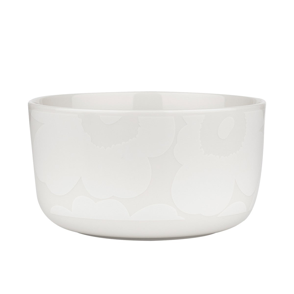 Marimekko Unikko White / Off White Soup / Cereal Bowl