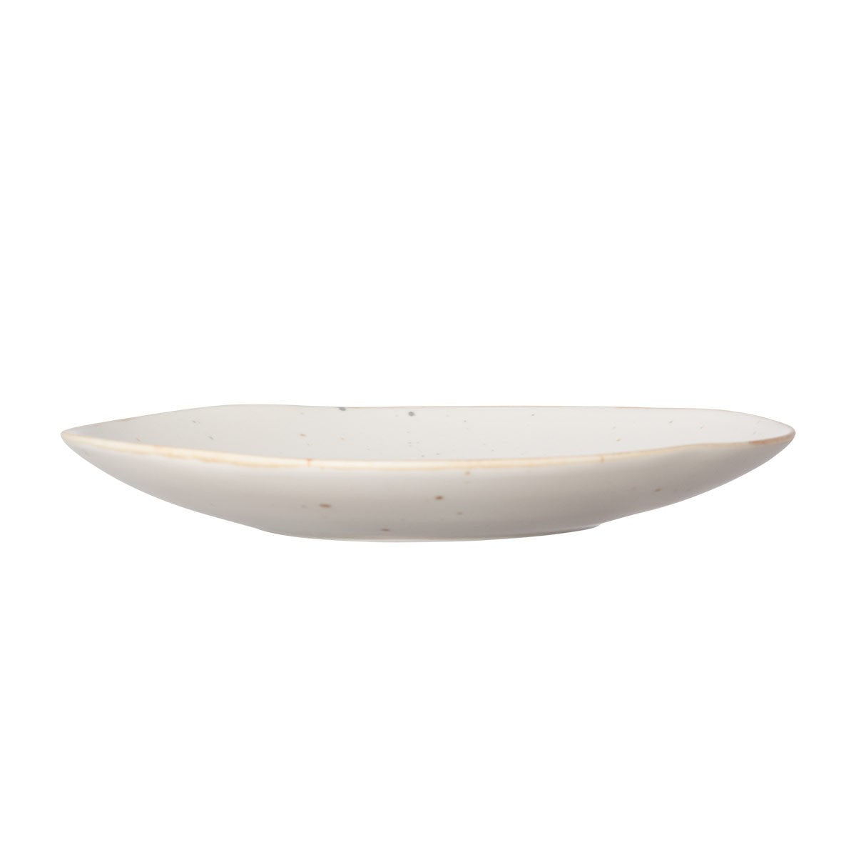 Pentik Kajo White / Brown Salad Plate