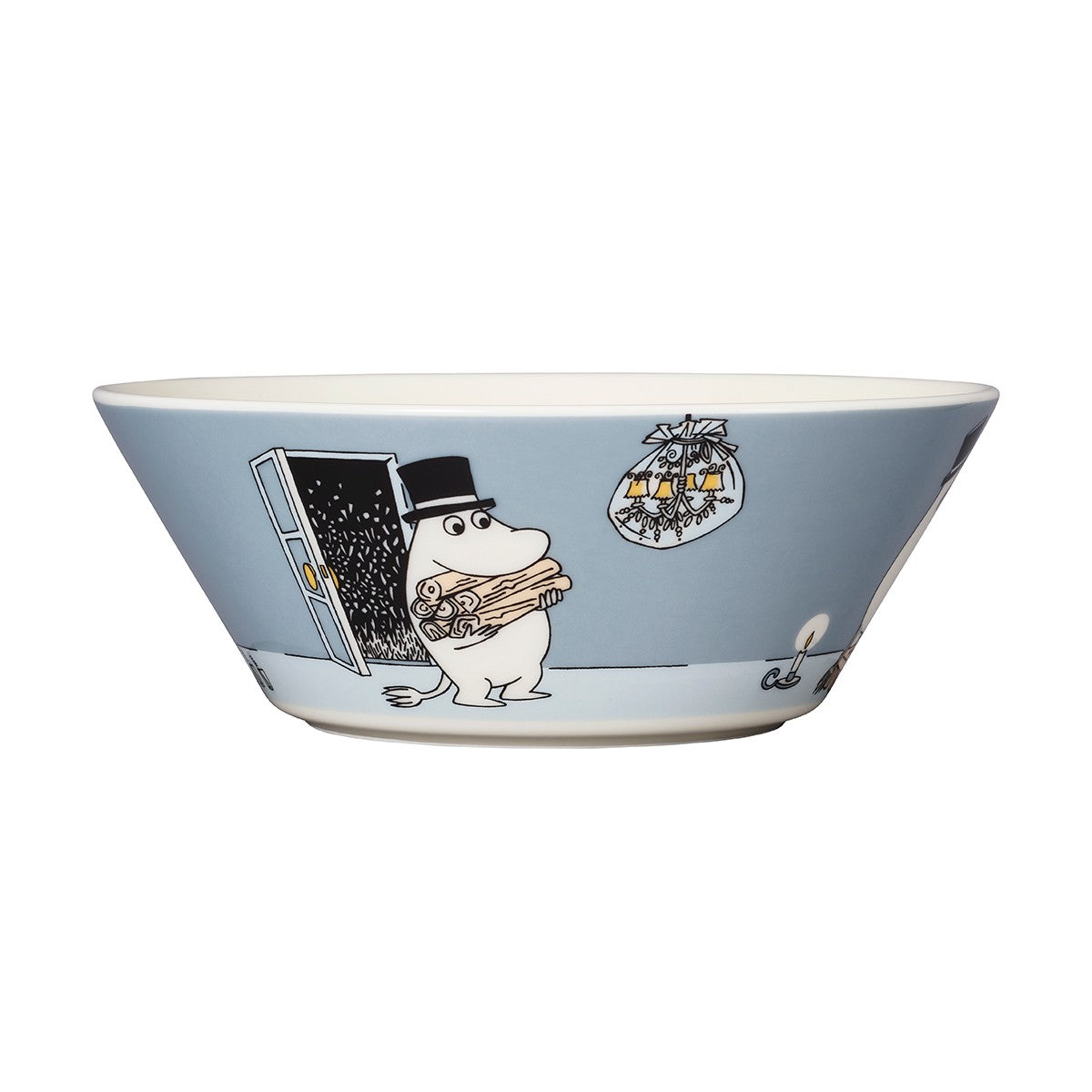 Arabia Moomin Moominpappa Grey Bowl