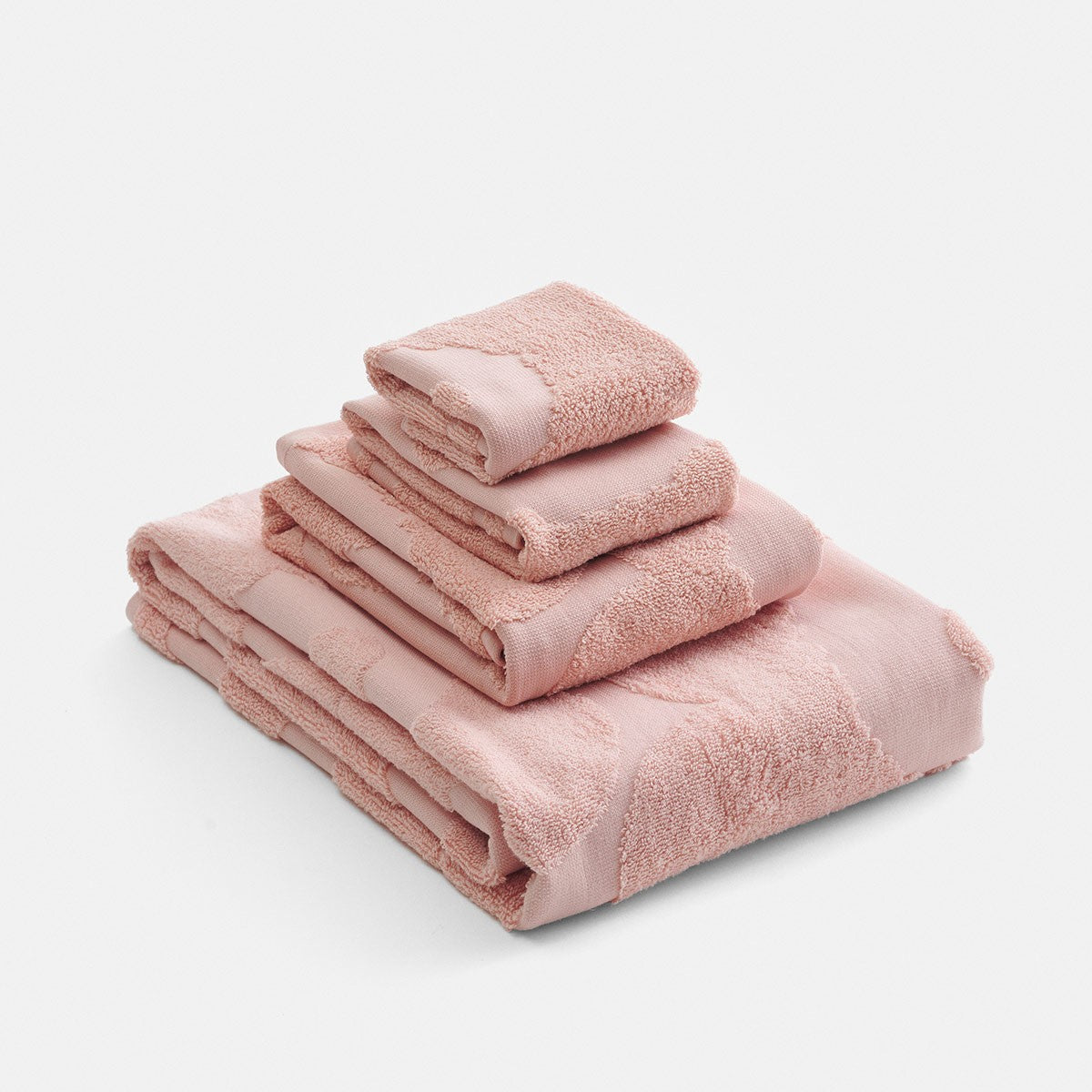 Marimekko Unikko Powder Pink Washcloth