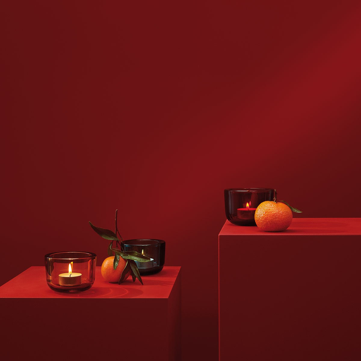iittala Valkea Seville Orange Tealight Candle Holder
