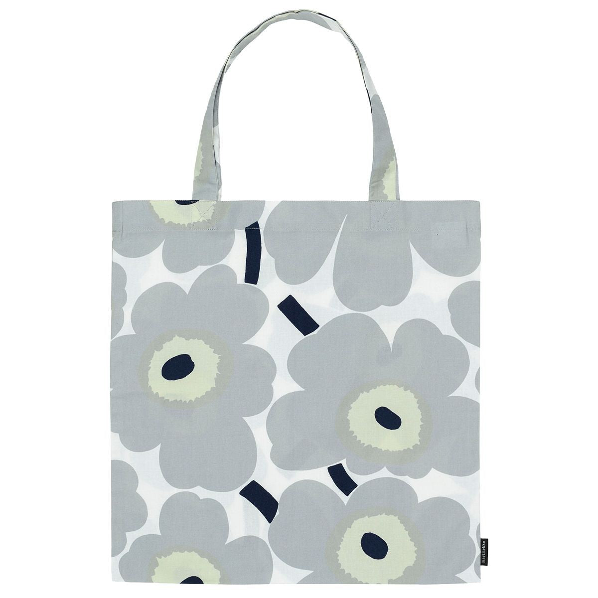 Marimekko Pieni Unikko Grey / Dark Blue / Sand Tote Bag