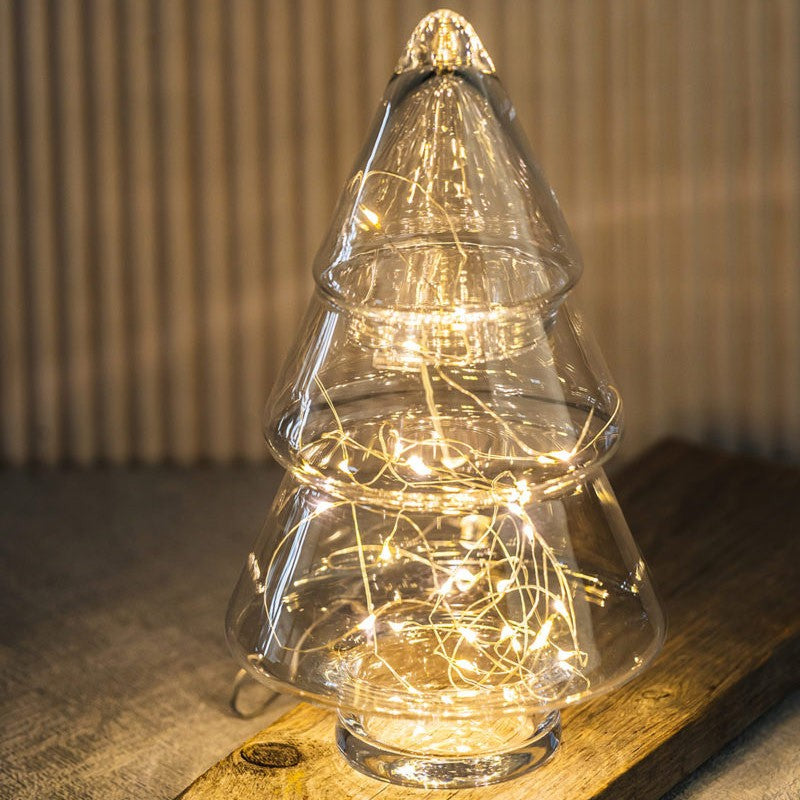 Muurla Glass Christmas Tree Jar - Large