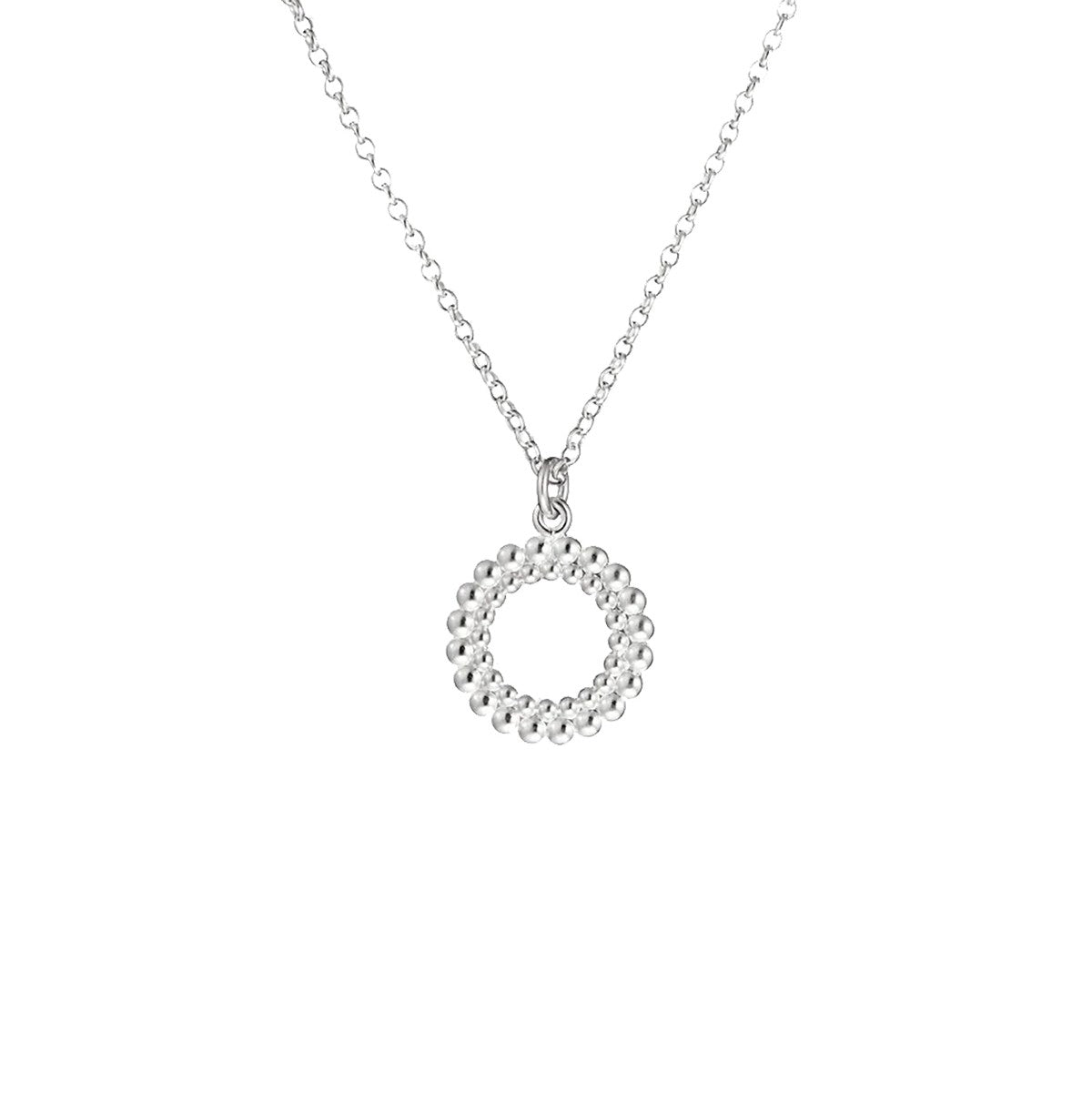 Kalevala Circle of Light Small Silver Pendant