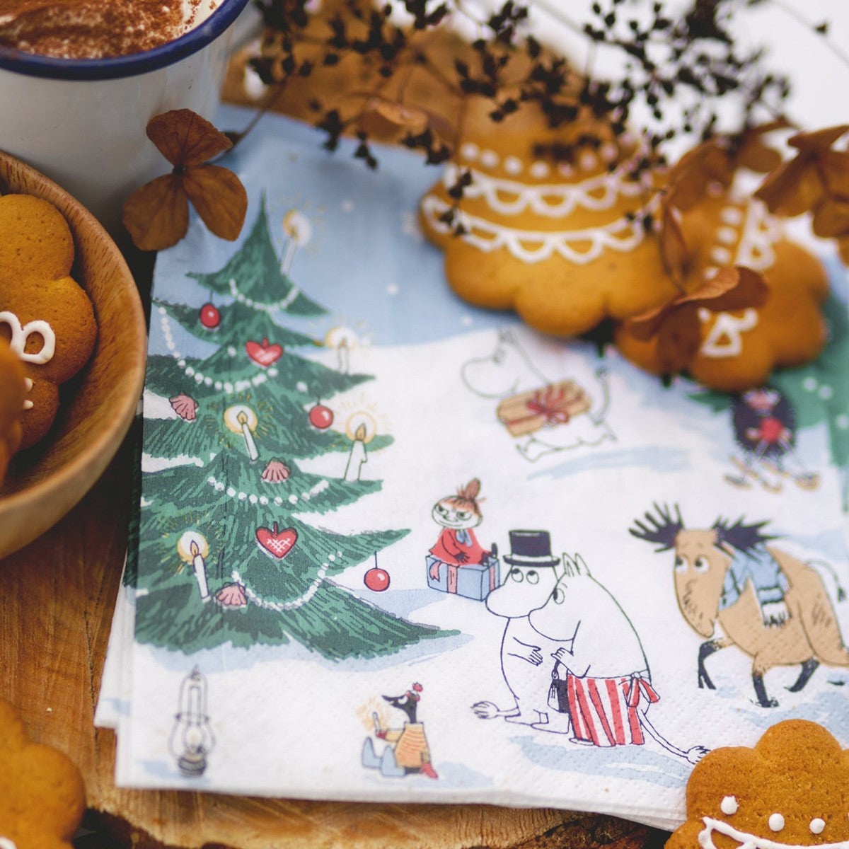 Moomin Winter Wonderland Lunch Napkins
