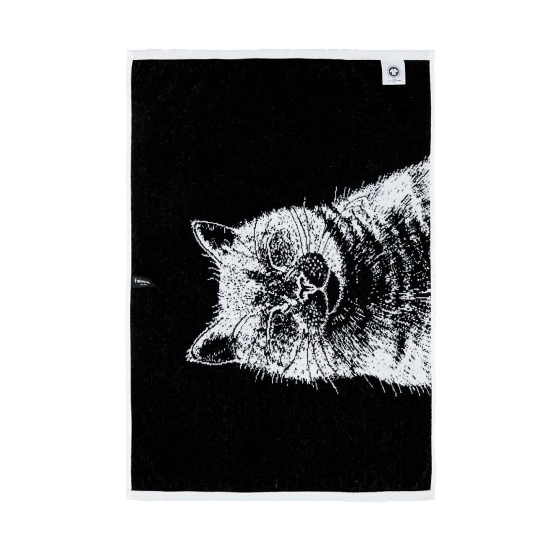 Finlayson Kissa Black / White Hand Towel