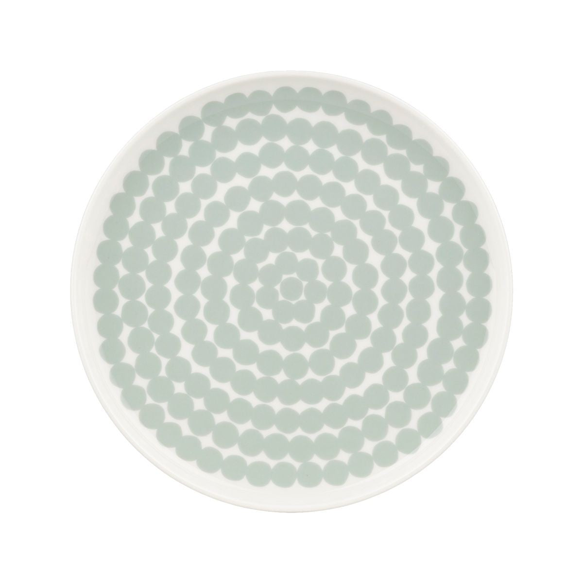 Marimekko Rasymatto Light Sage / White Salad Plate