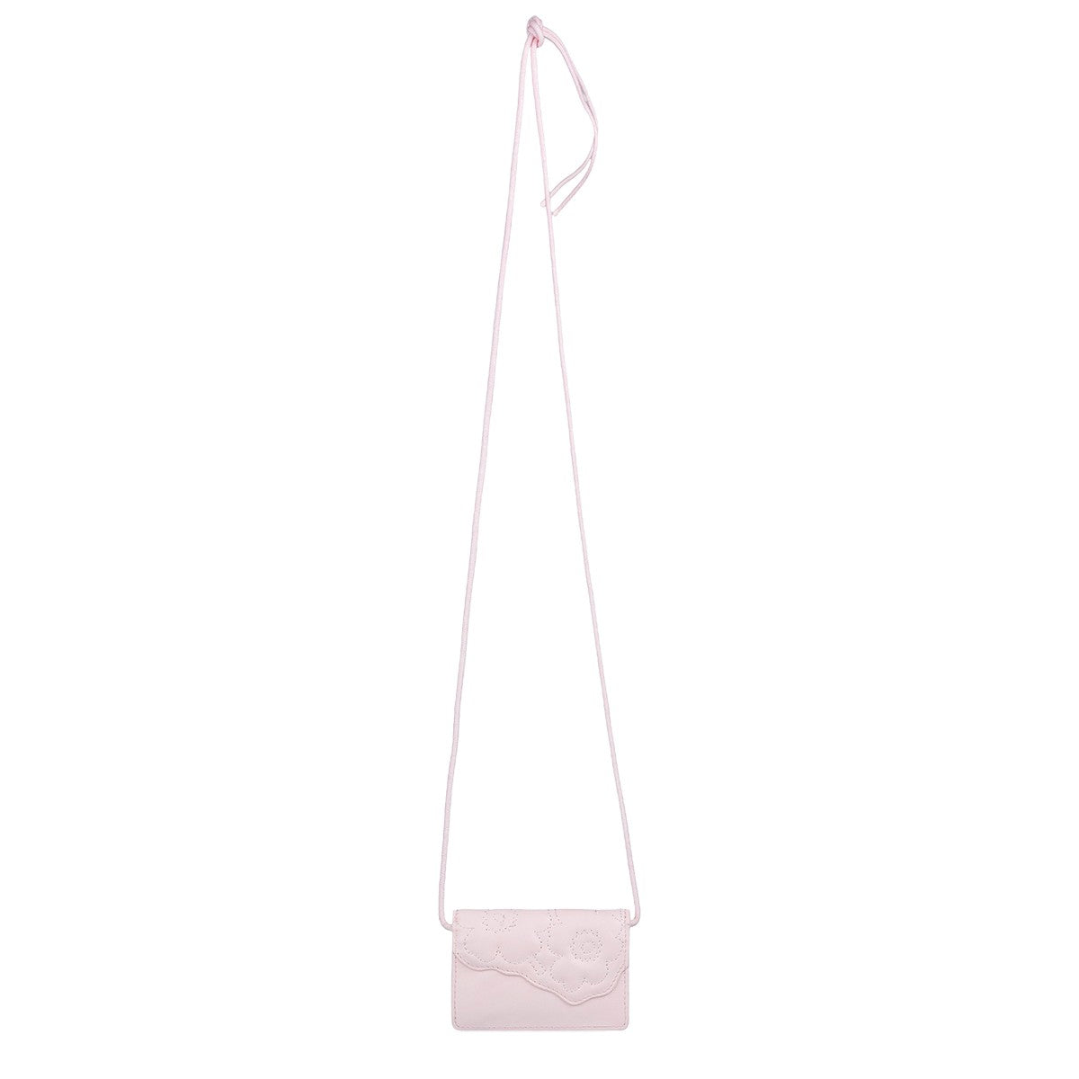 Marimekko Unikko Light Pink Small Leather Belt Bag