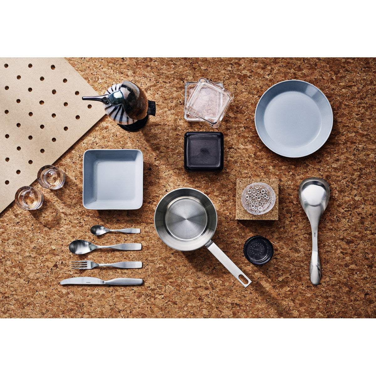 iittala Ultima Thule Clear Candle Holder