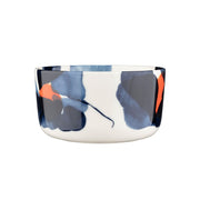 Marimekko Valssi Blue / Orange / White Soup / Cereal Bowl