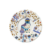 iittala Taika White / Blue Coffee Saucer - 6"