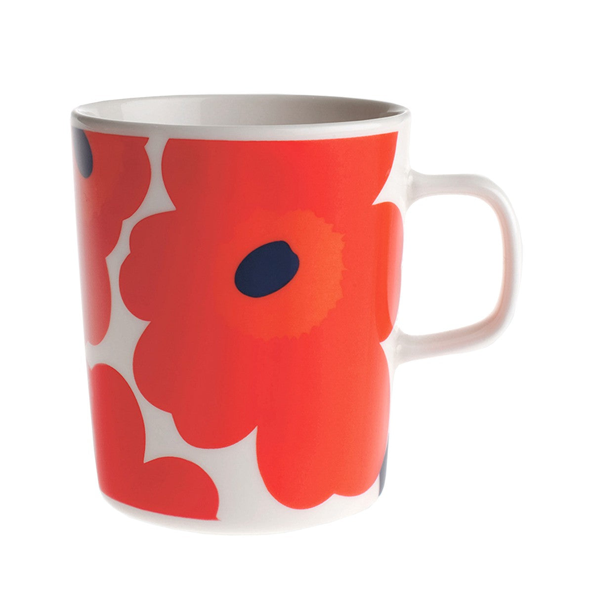 Marimekko Unikko Red Mugs - Set of 4