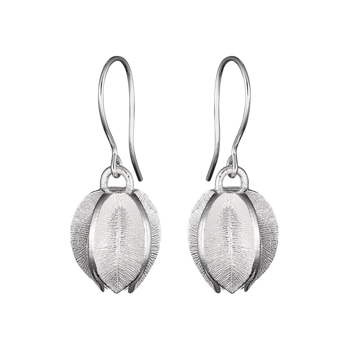 Kalevala Snowflower Silver Earrings
