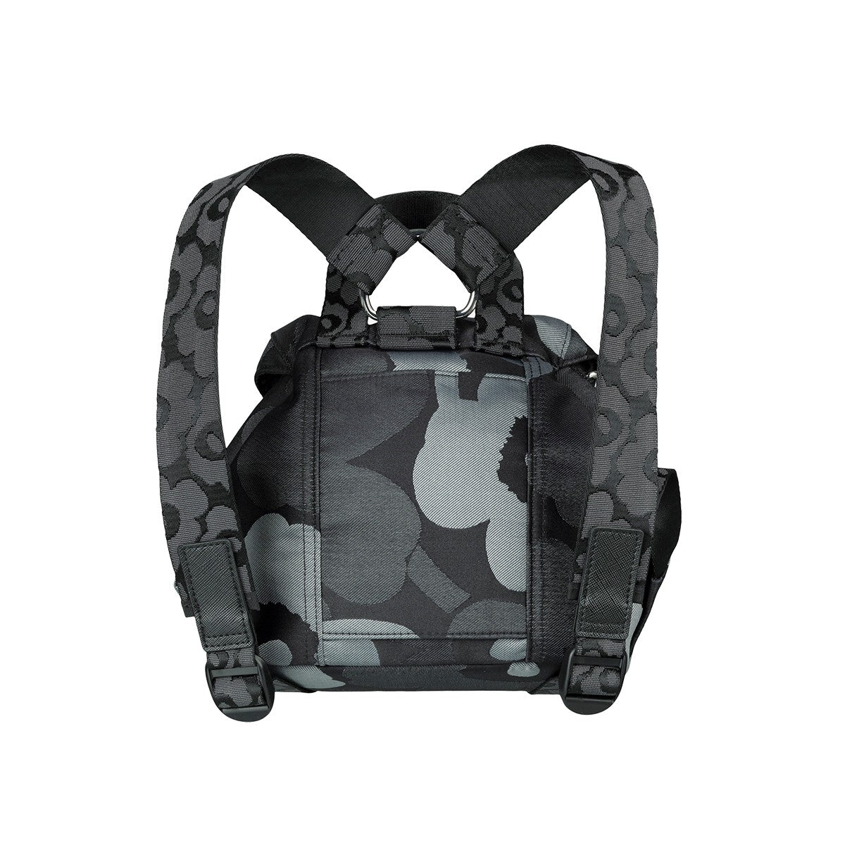 Marimekko Unikko Black / Grey Mini Everyday Backpack