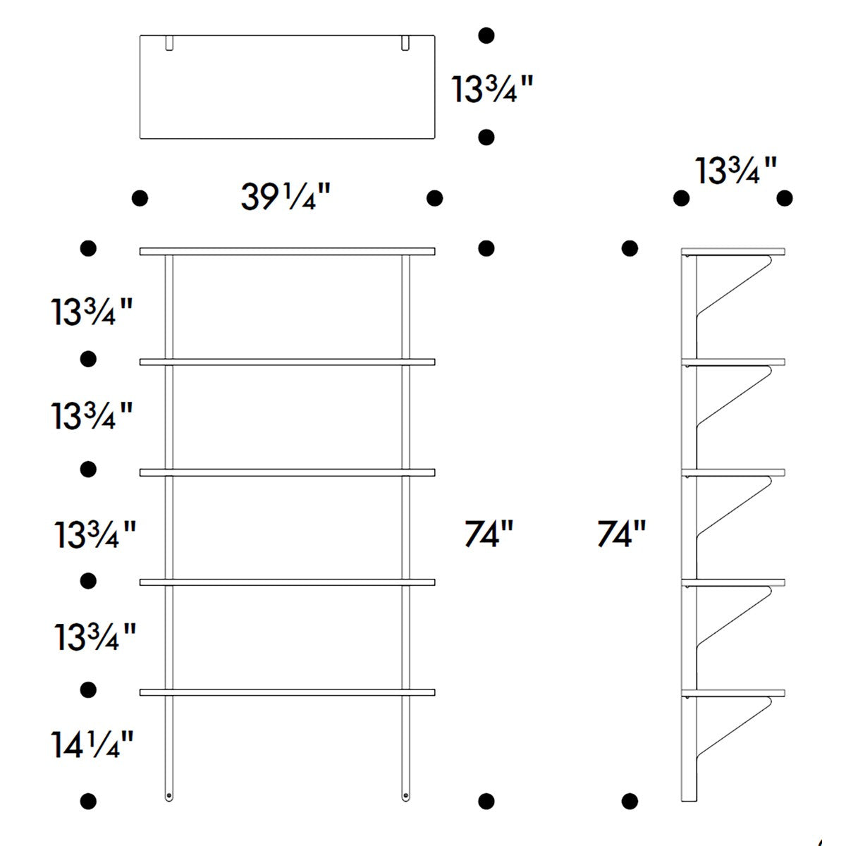 Artek Kaari Wall Shelving Unit