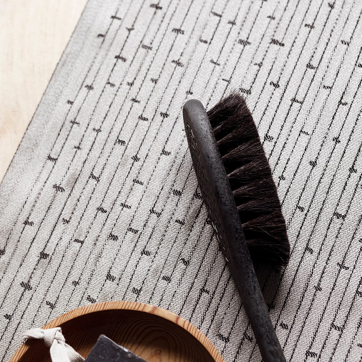 Lapuan Kankurit Metsa Linen / Black Sauna Seat Cover