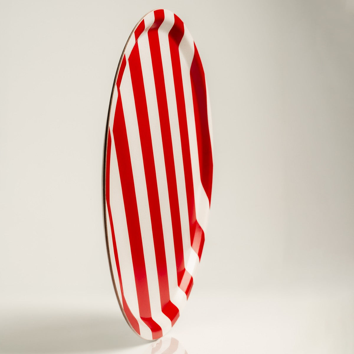 aarikka Riemuraita Red / White Serving Tray
