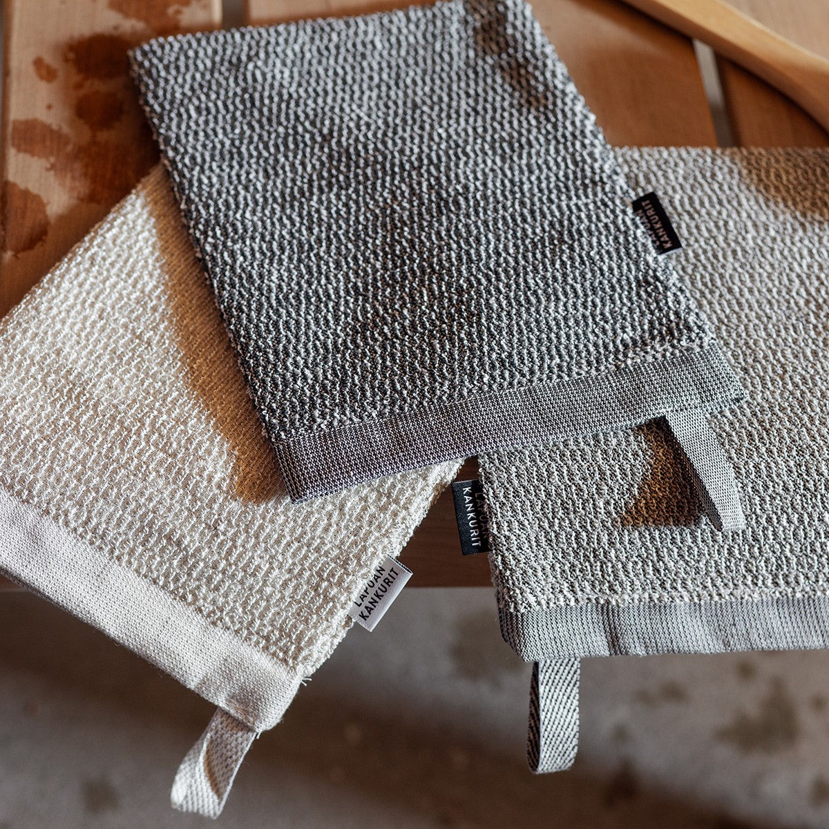Lapuan Kankurit Meri Beige Wash Mitt