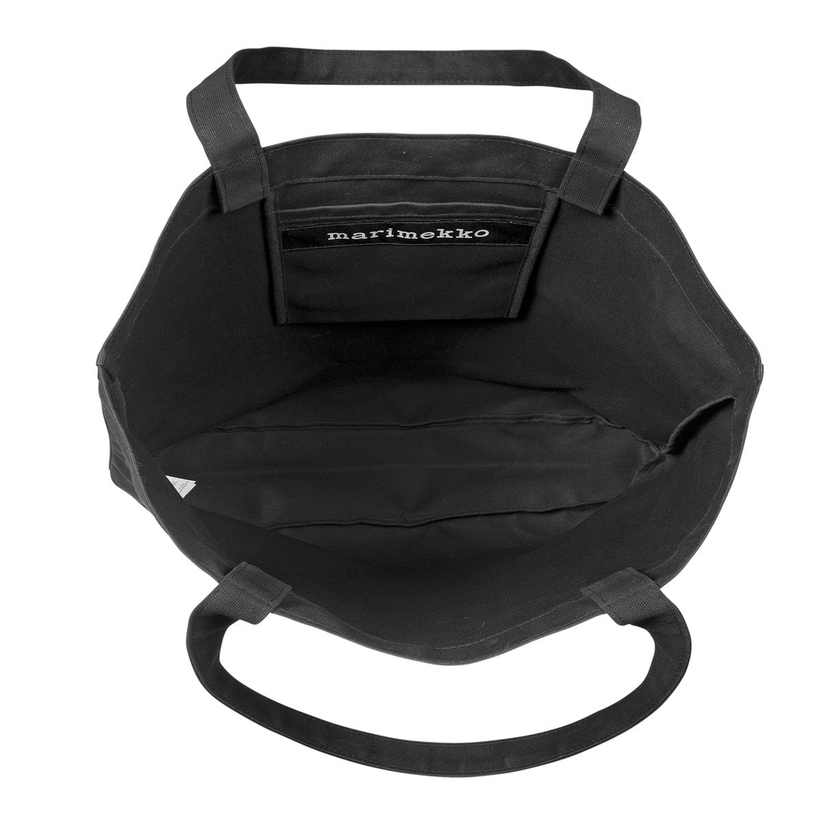 Marimekko Unikko Torna Black / White Canvas Bag