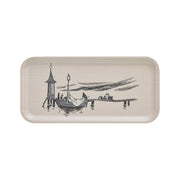 Muurla Moomin The Pier Wood / Black Small Tray