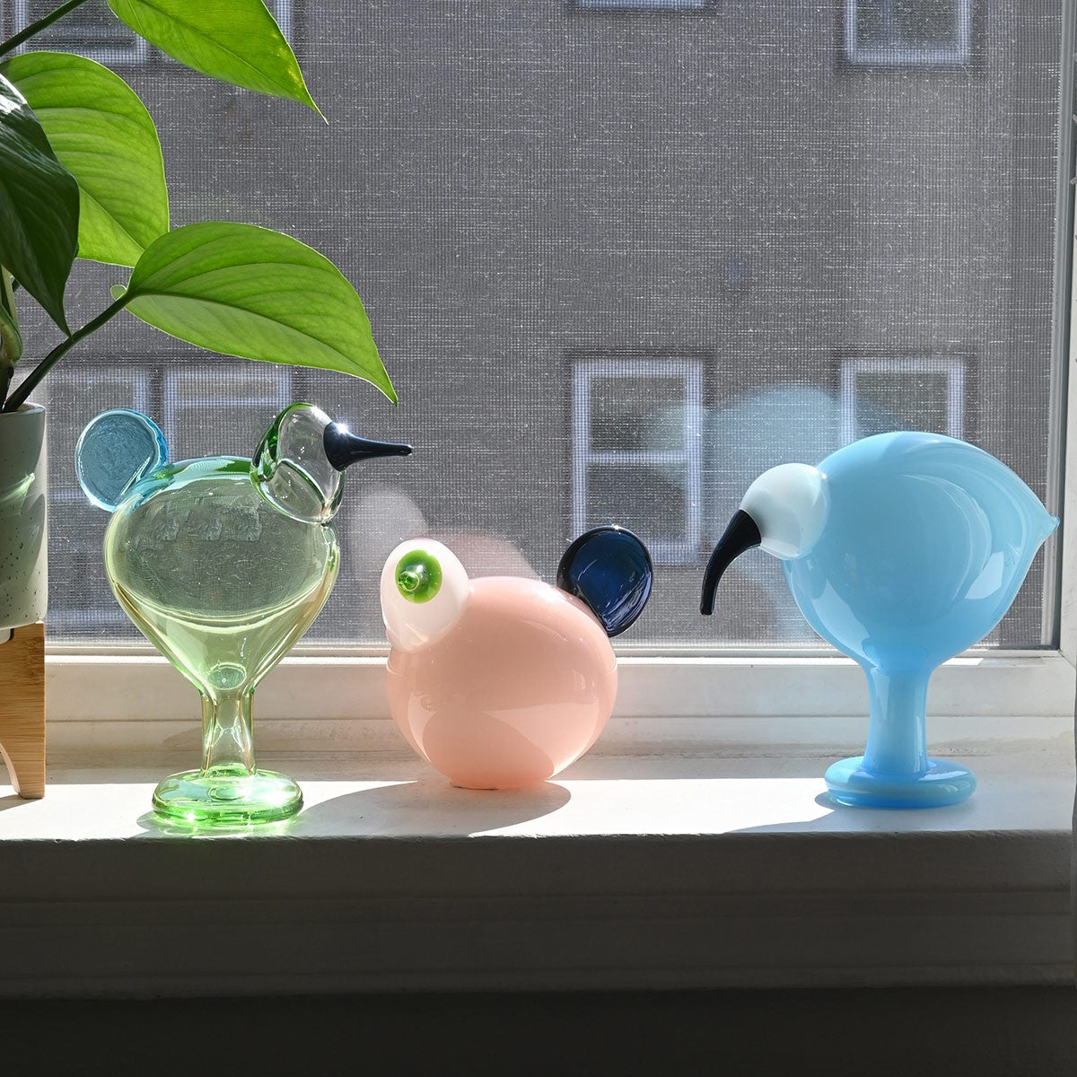 iittala Toikka Salmon Pink / Green Sorja