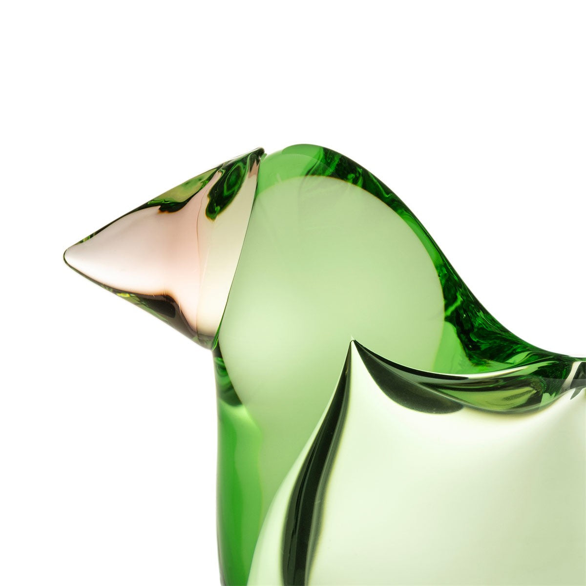 iittala Toikka Apple Green / Salmon Pink Flycatcher