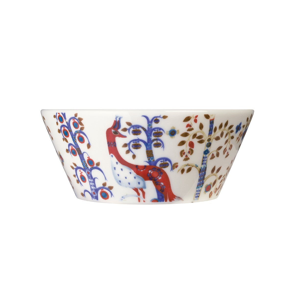 iittala Taika White / Blue 10 oz Bowl