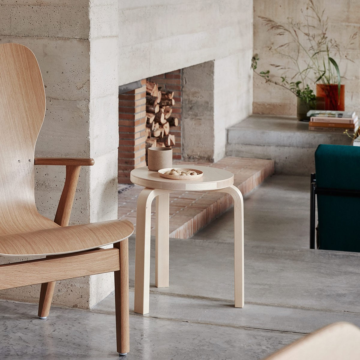 Artek Alvar Aalto Stool 60 - Three Legged Stool - Birch Veneer