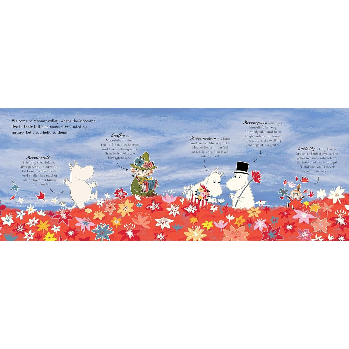 Moomin Mail Hardcover Book