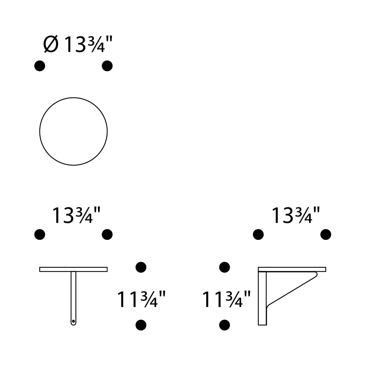 Artek Kaari REB 007 Round Wall Shelf