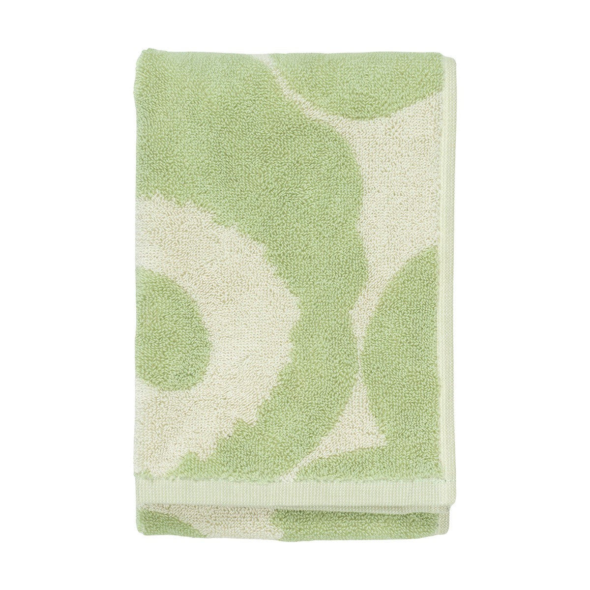 Marimekko Unikko Sage Green / Off White Guest Towel