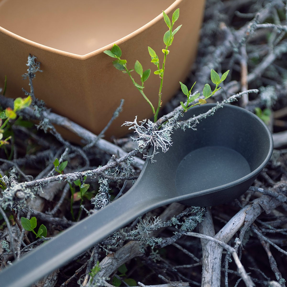 Rento Pisara Speckled Dark Grey Sauna Ladle