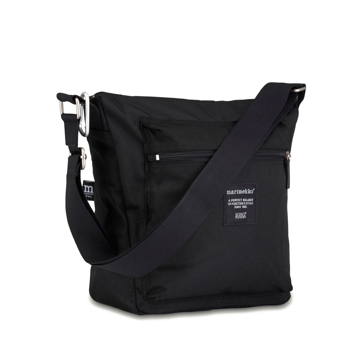 Marimekko Pal Black Shoulder Bag