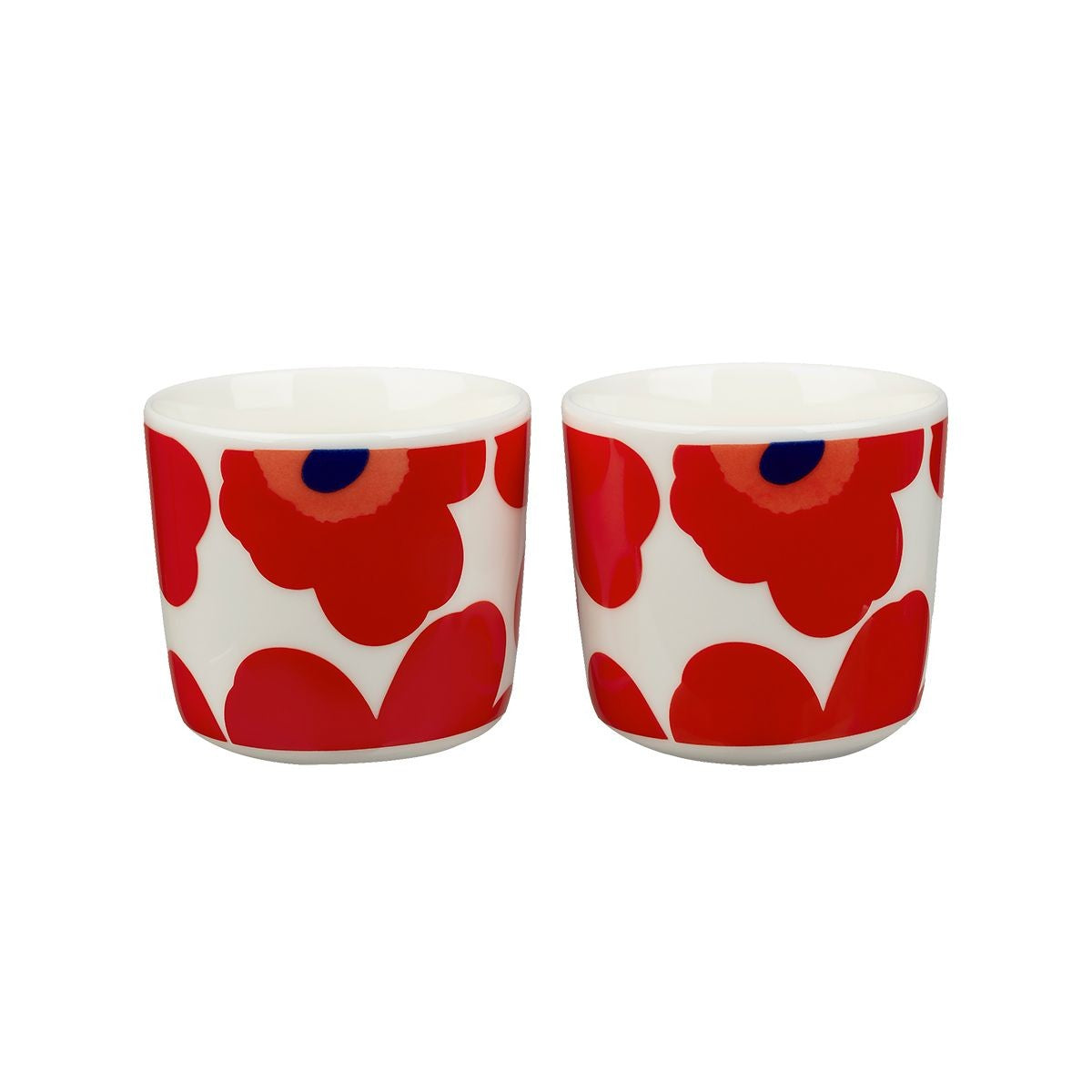 Marimekko Unikko Red / Pink Coffee Cup Set