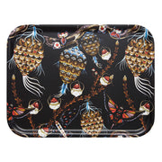 Klaus Haapaniemi Pinecone Black / Multicolor Large Tray