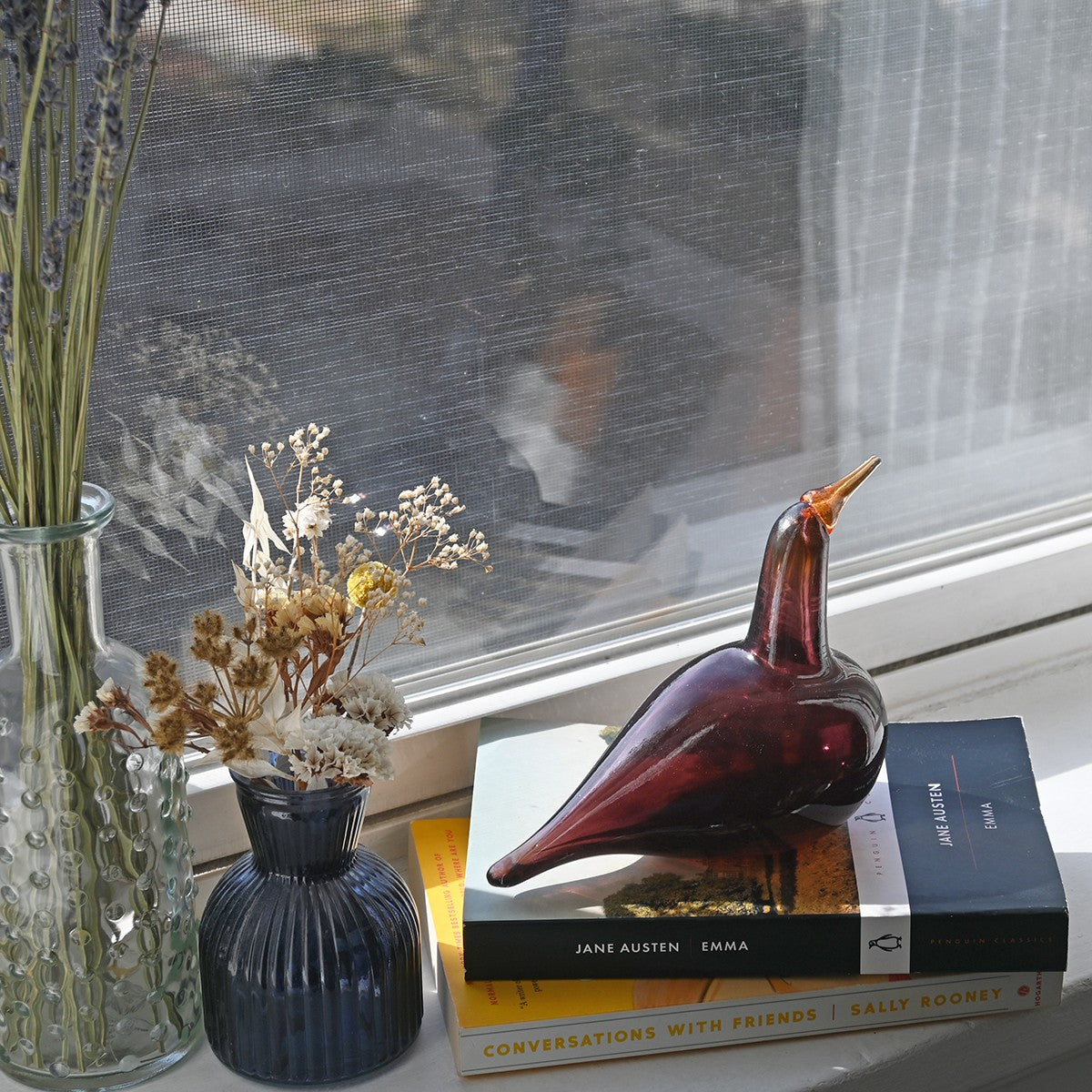Bianco Blu Lila Bird