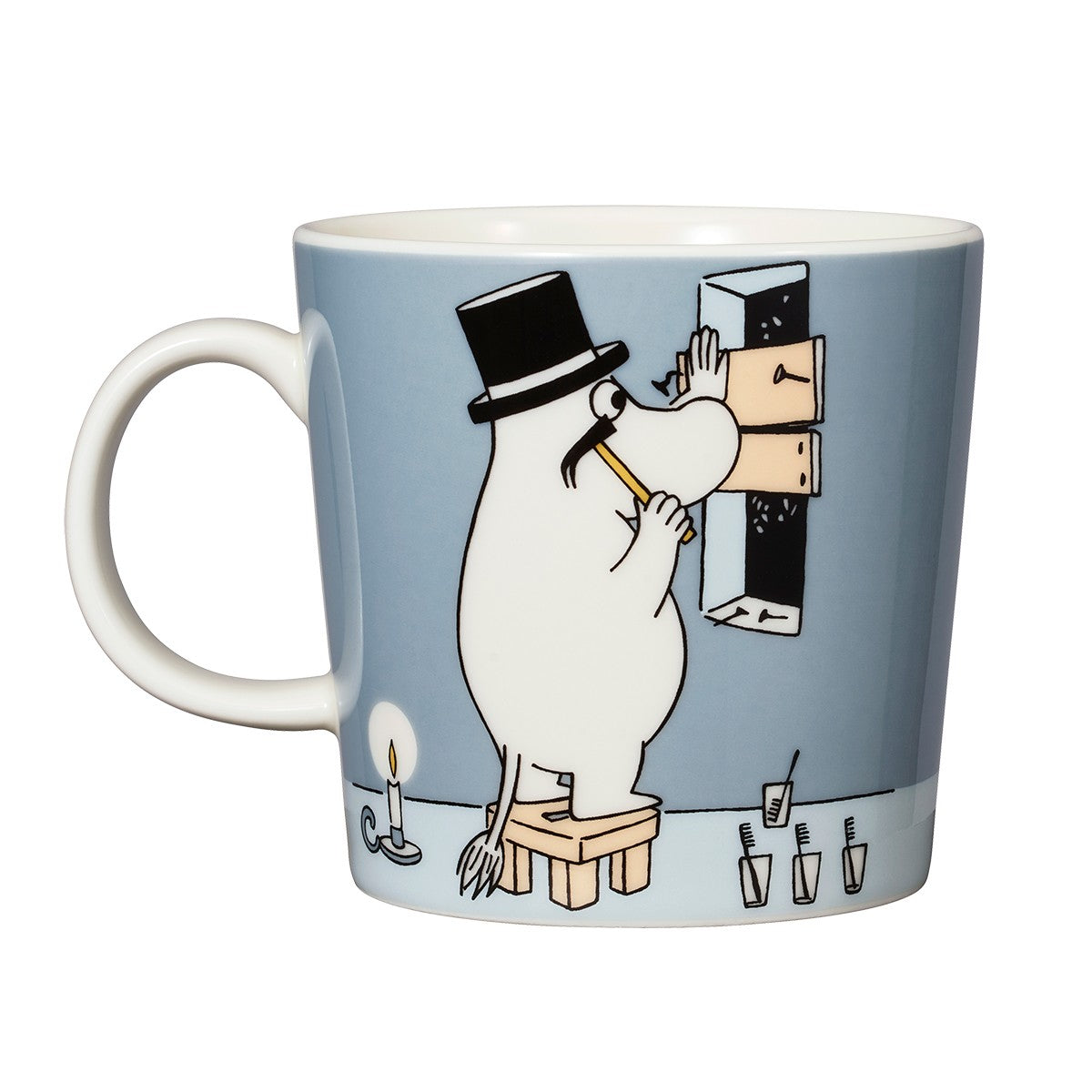 Arabia Moomin Moominpappa Grey Mug