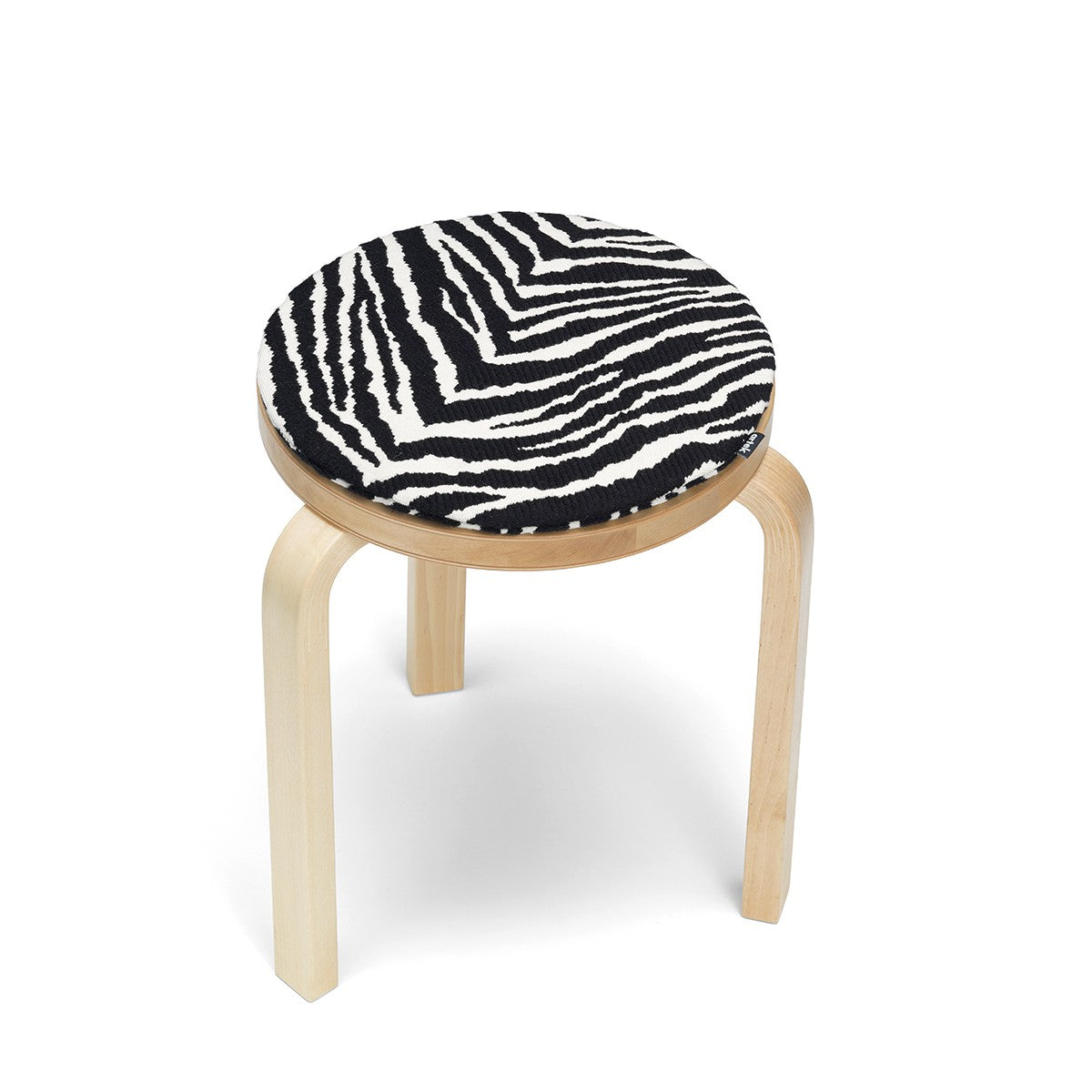 Artek Zebra Black / Off White Seat Cushion