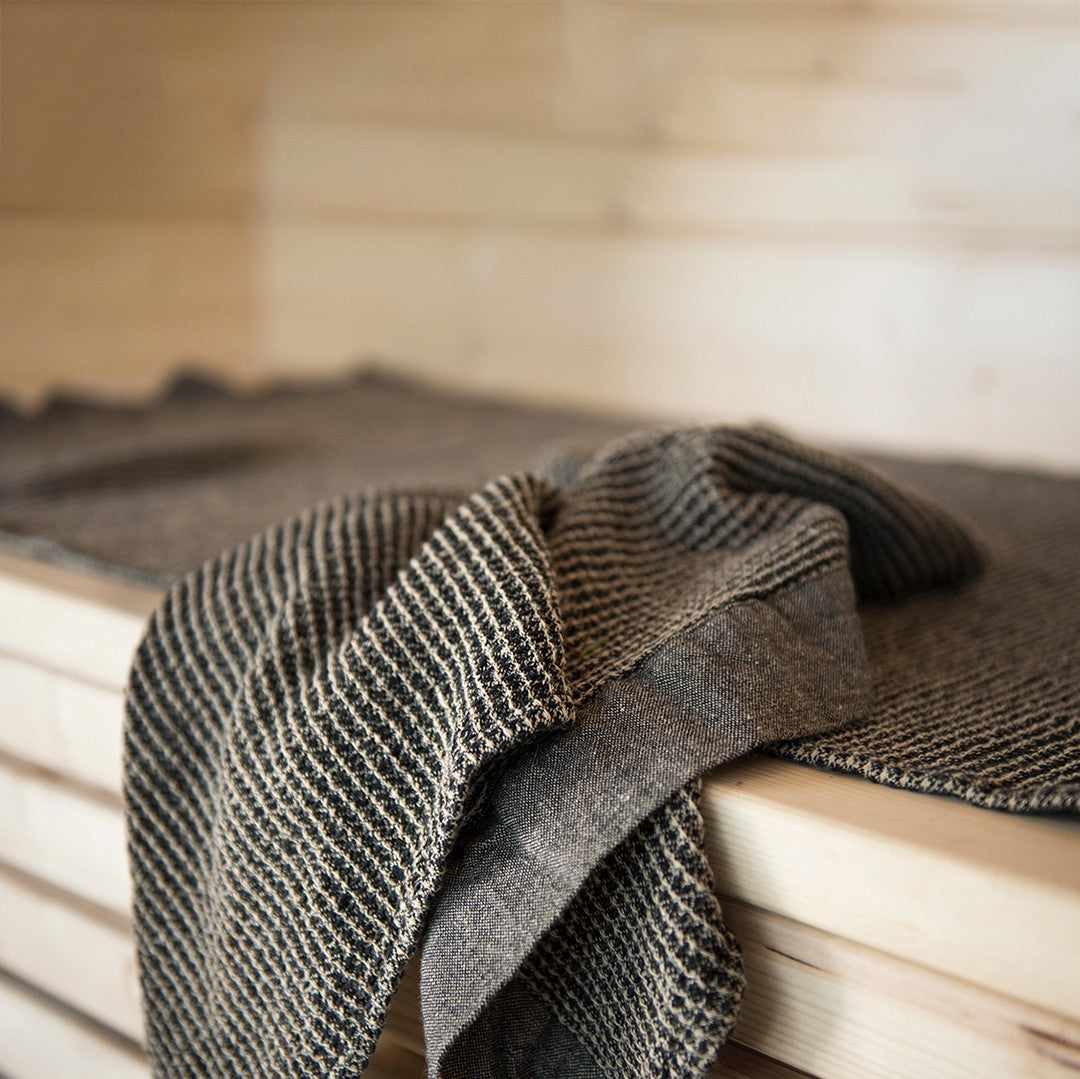 Rento Kenno Brown / Black Sauna Seat Cover